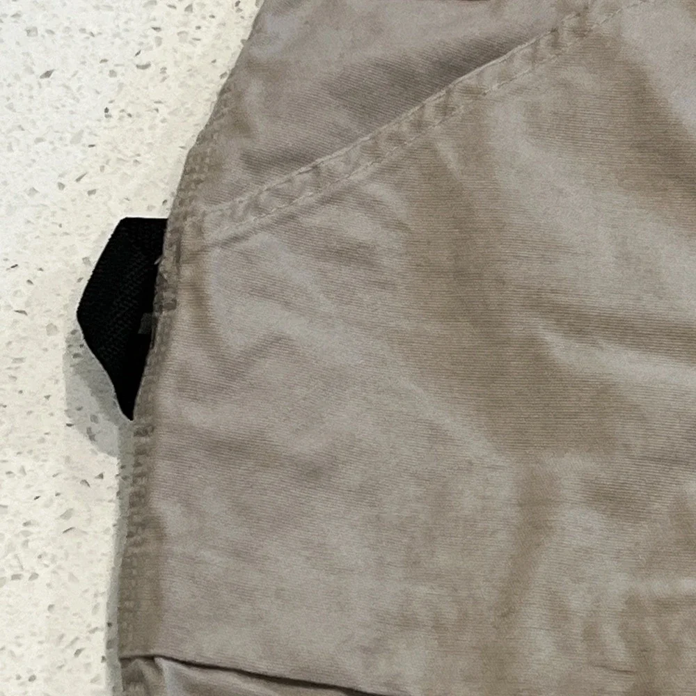 Blaklader Carpenter Pants Mens 42x32 Beige Canvas Workwear Utility Pockets Knee